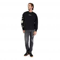 Bluza Fox Hello Future Oversized Crew Black