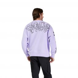 Bluza Fox Hello Future Oversized Crew Lilac