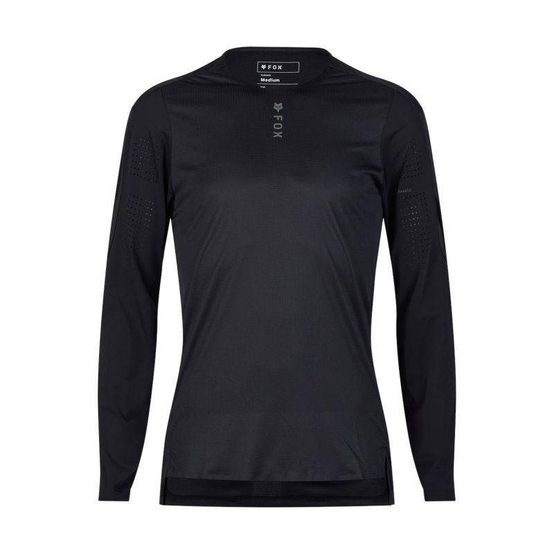 Koszulka Rowerowa Z Długim Rękawem Fox Flexair Pro Black
