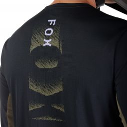 Koszulka Rowerowa Z Długim Rękawem Fox Defend Park Black