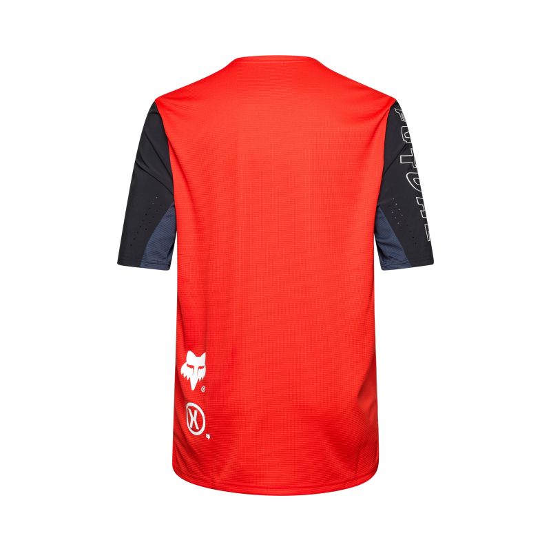Koszulka Rowerowa Fox Defend Fluo Red