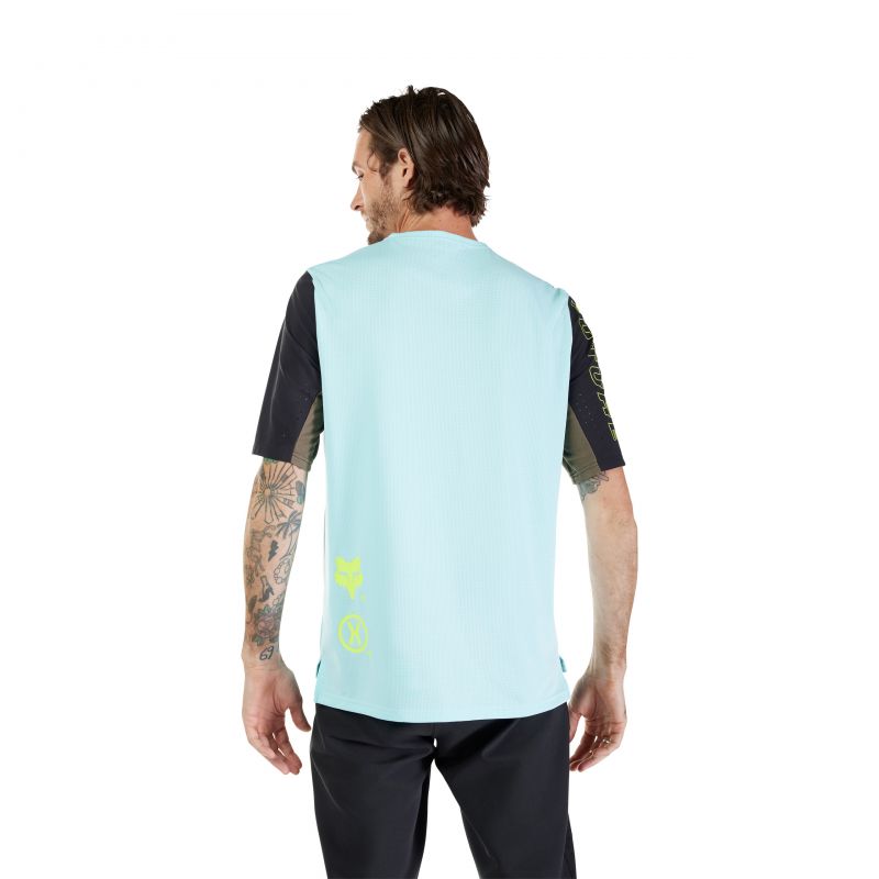 Koszulka Rowerowa Fox Defend Light Blue