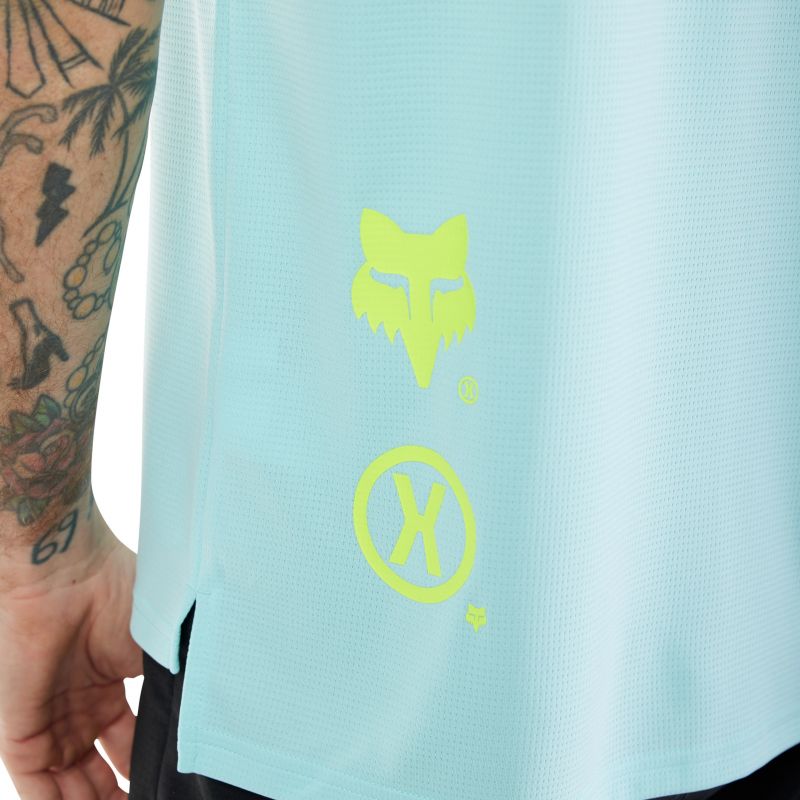 Koszulka Rowerowa Fox Defend Light Blue