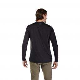 Koszulka Rowerowa Z Długim Rękawem Fox Ranger Head Black