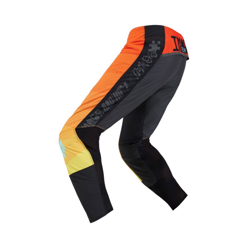 Spodnie Fox Flexair Grid Black/Orange