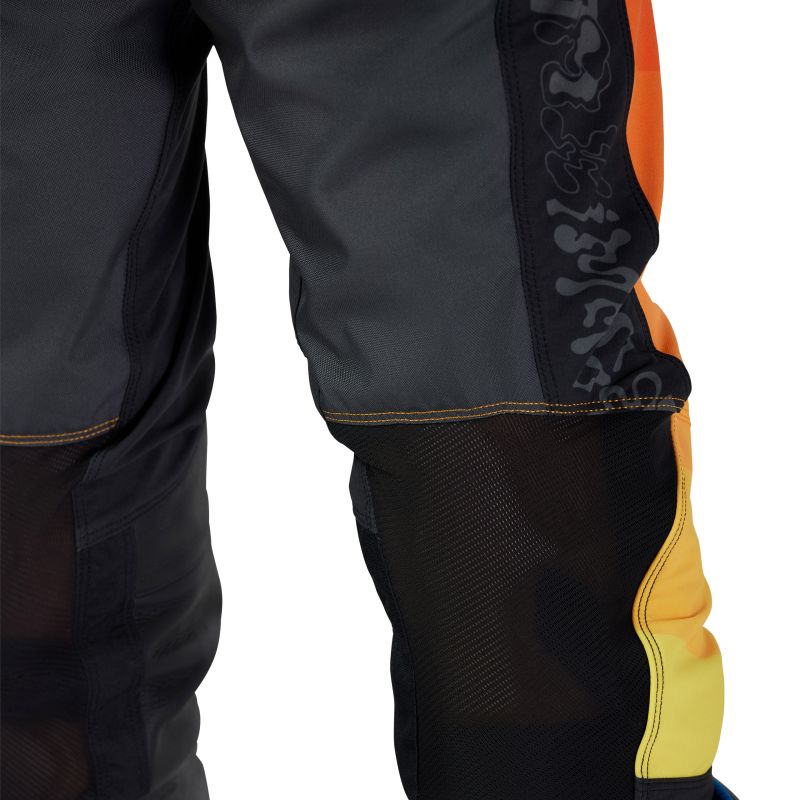 Spodnie Fox Flexair Grid Black/Orange
