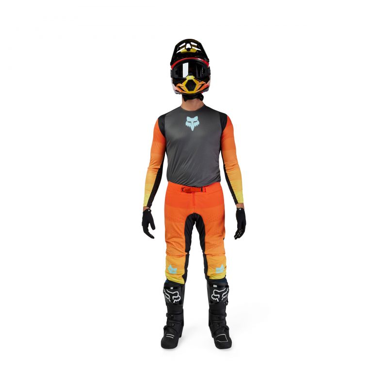 Spodnie Fox Flexair Grid Black/Orange