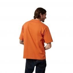 T-Shirt Fox Wordmark Oversized Chocolate
