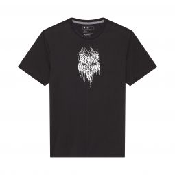 T-Shirt Fox Bark Tech Black