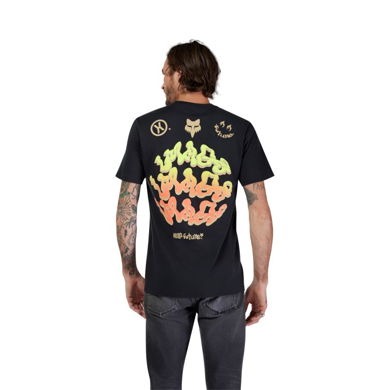 T-Shirt Fox Future Prem Black