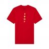 T-Shirt Fox Checkered Prem Cardinal