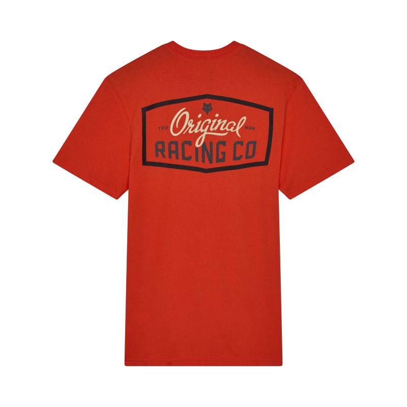 T-Shirt Fox Original Prem Blood Orange