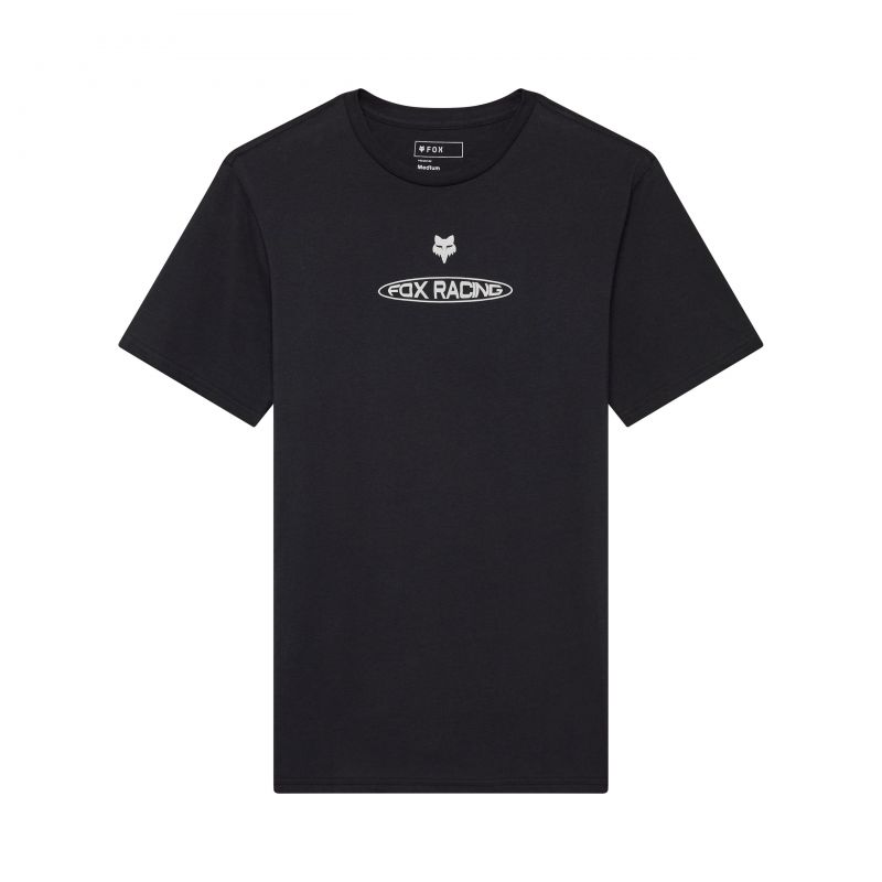 T-Shirt Fox Planet Moto Prem Black
