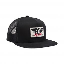 Czapka Z Daszkiem Fox Winged Trucker Black