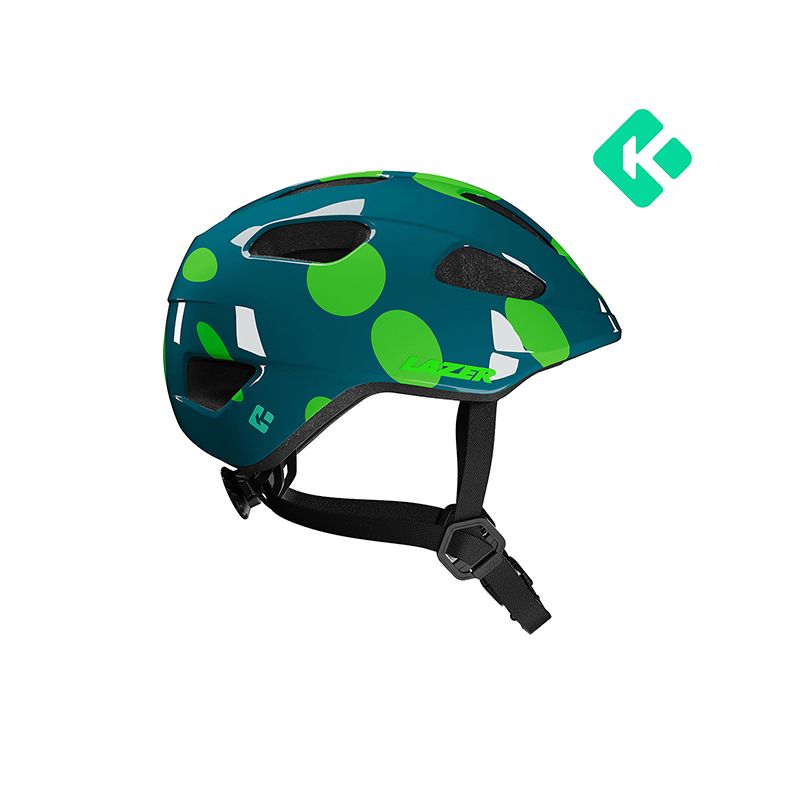 Lazer Kask Nutz Kineticore Green Dots