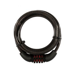 Oxf Zabezpieczenie Combi Czarne 6Mm X 1.5M,Szyfr