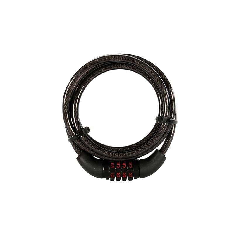 Oxf Zabezpieczenie Combi Czarne 6Mm X 1.5M,Szyfr