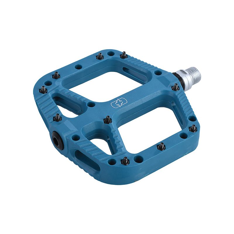 Oxf Pedały Loam 20 Flat Niebieskie,Nylon,Oś 9/16,20Pin