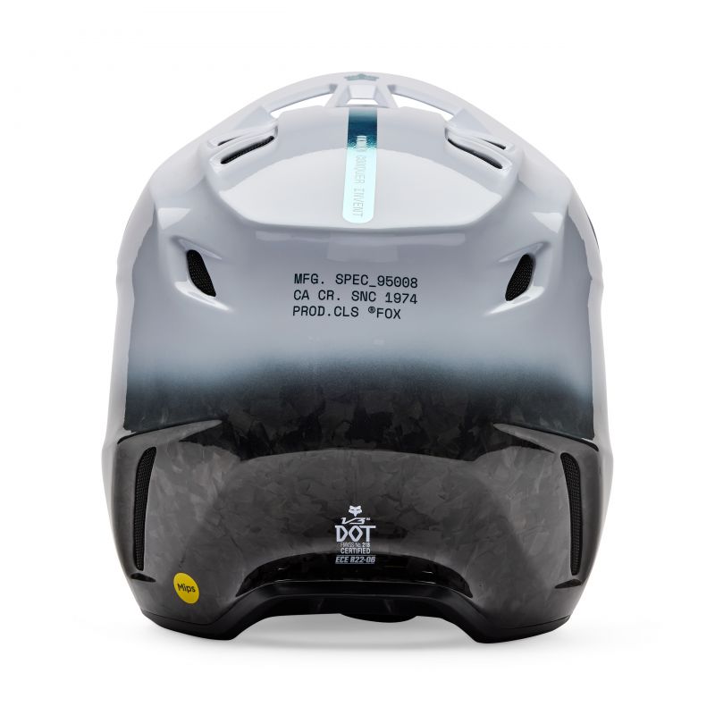 Kask Fox V3 Rs Ghost White