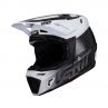 Kask Z Goglami Leatt Kit Moto 8.5 V24 Black/White (61-62Cm)