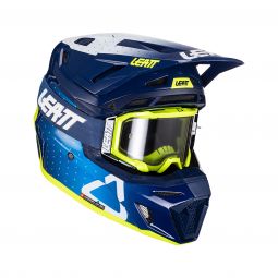 Kask Z Goglami Leatt Kit Moto 8.5 V24 Blue (59-60Cm)