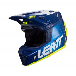 Kask Z Goglami Leatt Kit Moto 8.5 V24 Blue (59-60Cm)