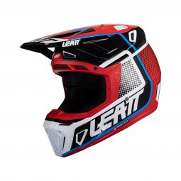 Kask Z Goglami Leatt Kit Moto 8.5 V24 Red (59-60Cm)