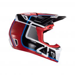 Kask Z Goglami Leatt Kit Moto 8.5 V24 Red (59-60Cm)