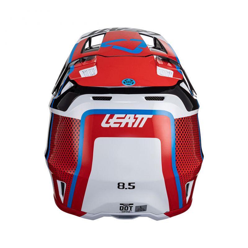 Kask Z Goglami Leatt Kit Moto 8.5 V24 Red (59-60Cm)