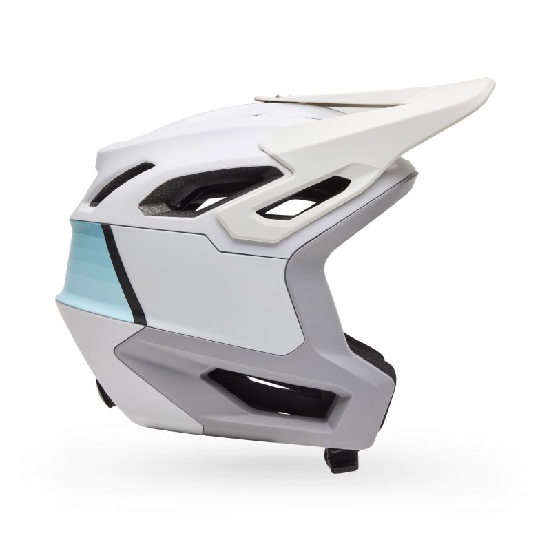 Kask Rowerowy Fox Dropframe Pro Grid Light Grey