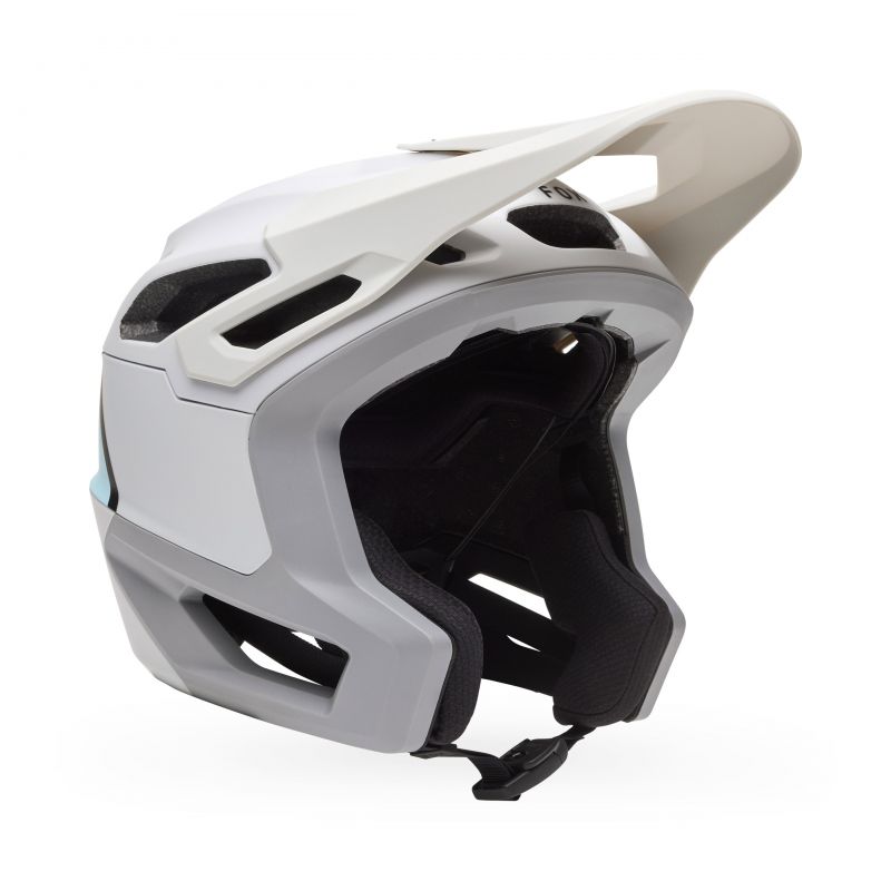Kask Rowerowy Fox Dropframe Pro Grid Light Grey