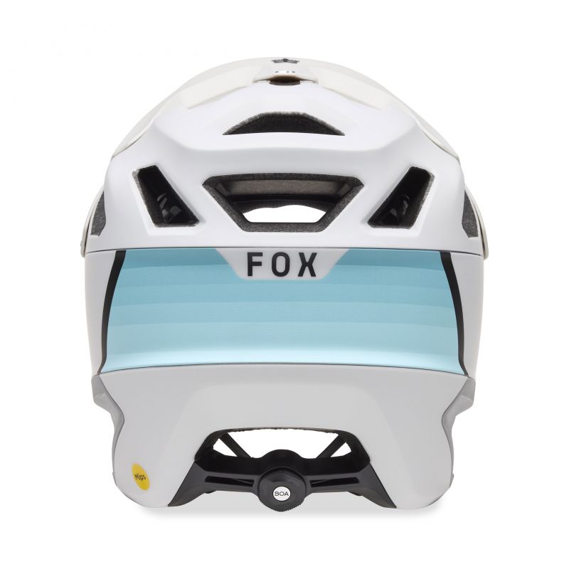 Kask Rowerowy Fox Dropframe Pro Grid Light Grey