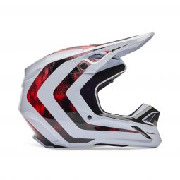 Kask Fox V1 Kairos White/Fluo Red