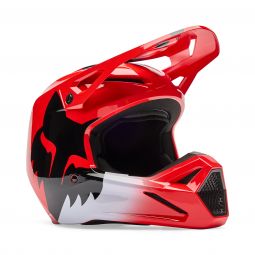 Kask Fox V1 Shield Fluo Red