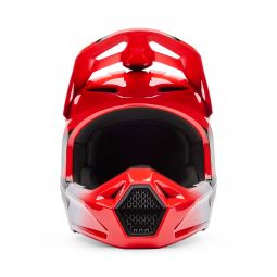 Kask Fox V1 Shield Fluo Red