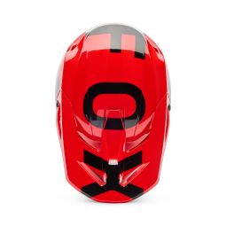 Kask Fox V1 Shield Fluo Red