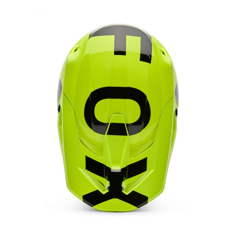Kask Fox V1 Shield Fluo Yellow