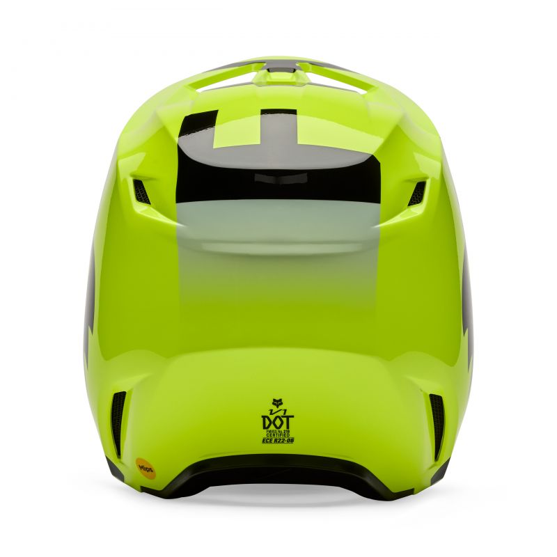 Kask Fox V1 Shield Fluo Yellow