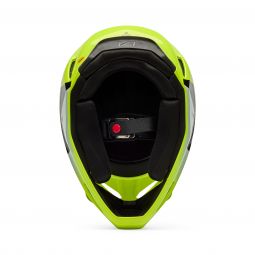 Kask Fox V1 Shield Fluo Yellow