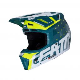 Kask Z Goglami Leatt Kit Moto 7.5 V24 Acid Fuel (61-62Cm)
