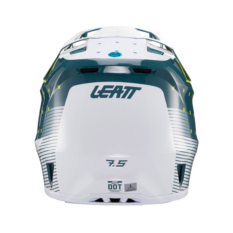 Kask Z Goglami Leatt Kit Moto 7.5 V24 Acid Fuel (61-62Cm)