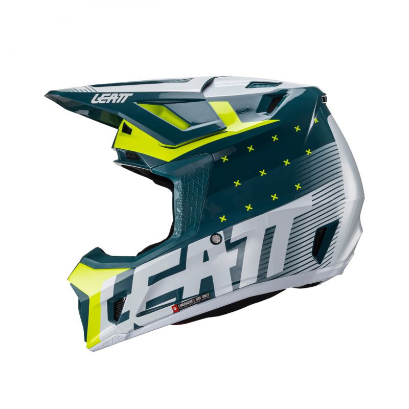 Kask Z Goglami Leatt Kit Moto 7.5 V24 Acid Fuel (63-64Cm)