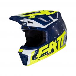 Kask Z Goglami Leatt Kit Moto 7.5 V24 Blue (61-62Cm)