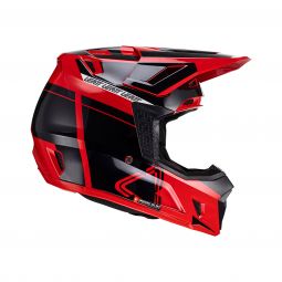 Kask Z Goglami Leatt Kit Moto 7.5 V24 Red (55-56Cm)