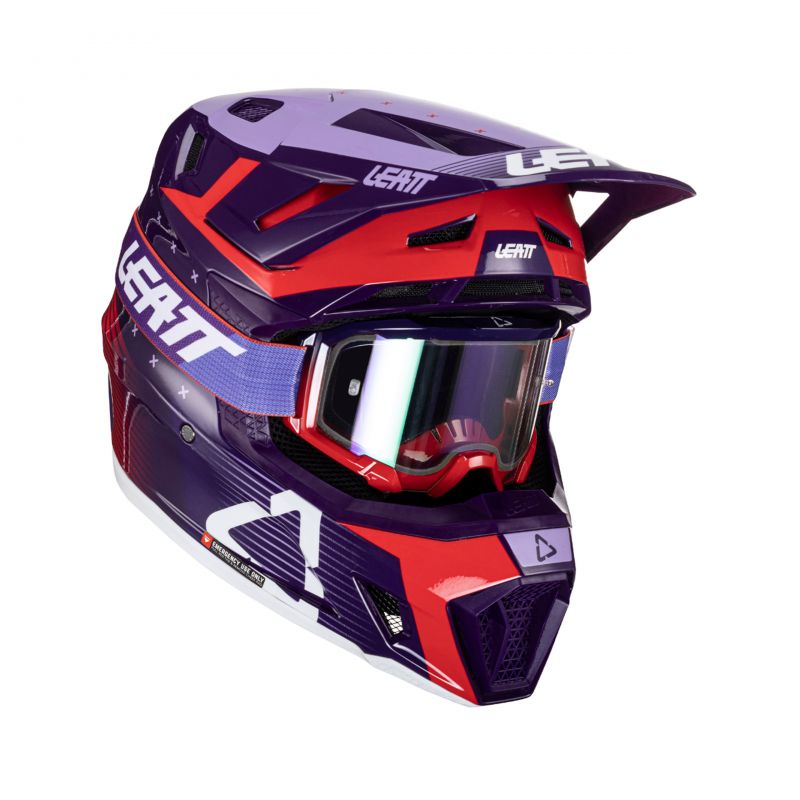 Kask Z Goglami Leatt Kit Moto 7.5 V24 Sundown (61-62Cm)