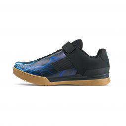 Buty Crankbrothers Mallet Boa Black/Blue Swirl - Gum Outsole 10 (43,5 Eu)