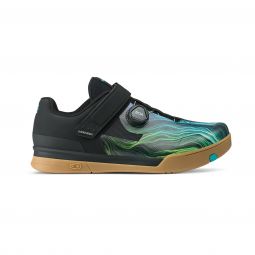 Buty Crankbrothers Mallet Boa Black/Blue Swirl - Gum Outsole 10 (43,5 Eu)