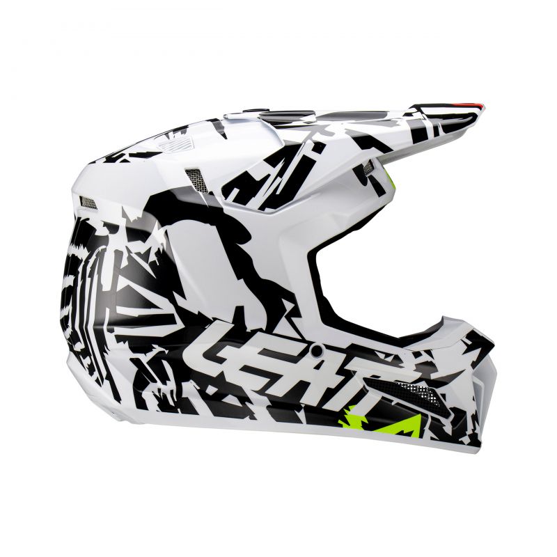 Kask Z Goglami Leatt Kit Moto 3.5 V23 Zebra (61-62Cm)