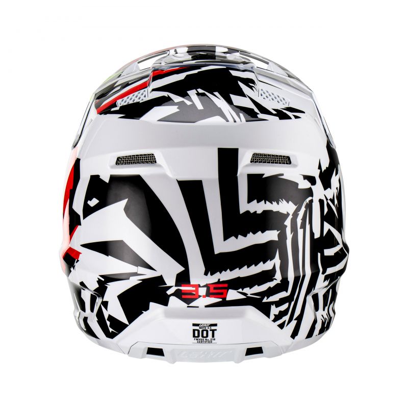 Kask Z Goglami Leatt Kit Moto 3.5 V23 Zebra (61-62Cm)