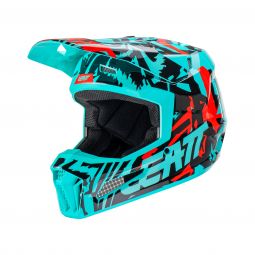Kask Z Goglami Leatt Kit Moto 3.5 V23 Fuel (55-56Cm)